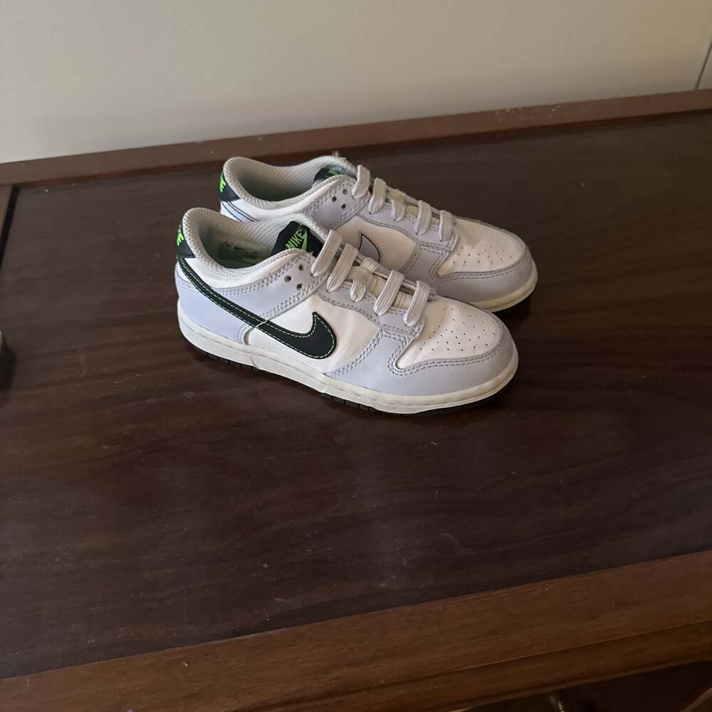 Nike Dunk Low GS "White/Black-Football Grey" Shoes
